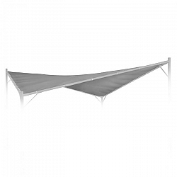 Blumfeldt Sombra, pergola, náhradná strecha, 180 g/cm², polyester, príslušenstvo, sivá