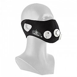 Capital Sports Breathor, čierna, dýchacia maska, výškový tréning, veľkosť M, 7 nástavcov