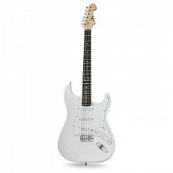 Elektrická gitara Chord CAL63, biela, 6 strún, jelša/javor