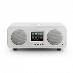 Numan One WH, 20W, biele, 2.1 internetové rádio s DAB/DAB+, bluetooth, pripojenie k Spotify