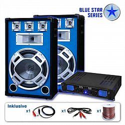 Skytronic PA set Blue Star Series„Beatstar“, 2000 W