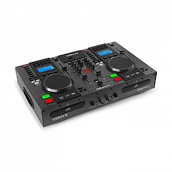 Vonyx CDJ450, DJ Workstation, 2 CD prehrávač BT, 2 USB, 2-kanálový mixér
